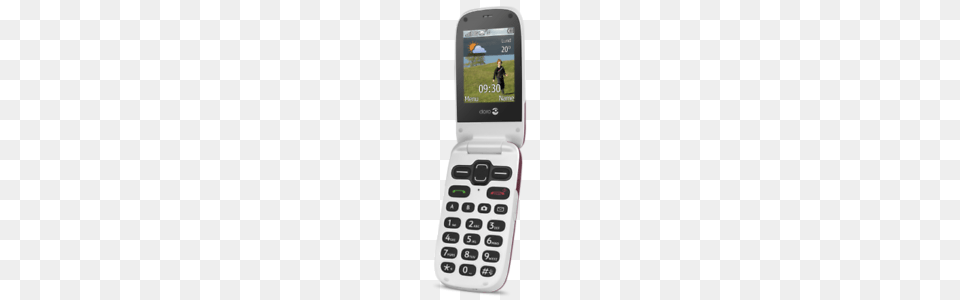 Doro Easy Flip Phone Graphite White Sim Unlocked Ebay, Electronics, Mobile Phone Png