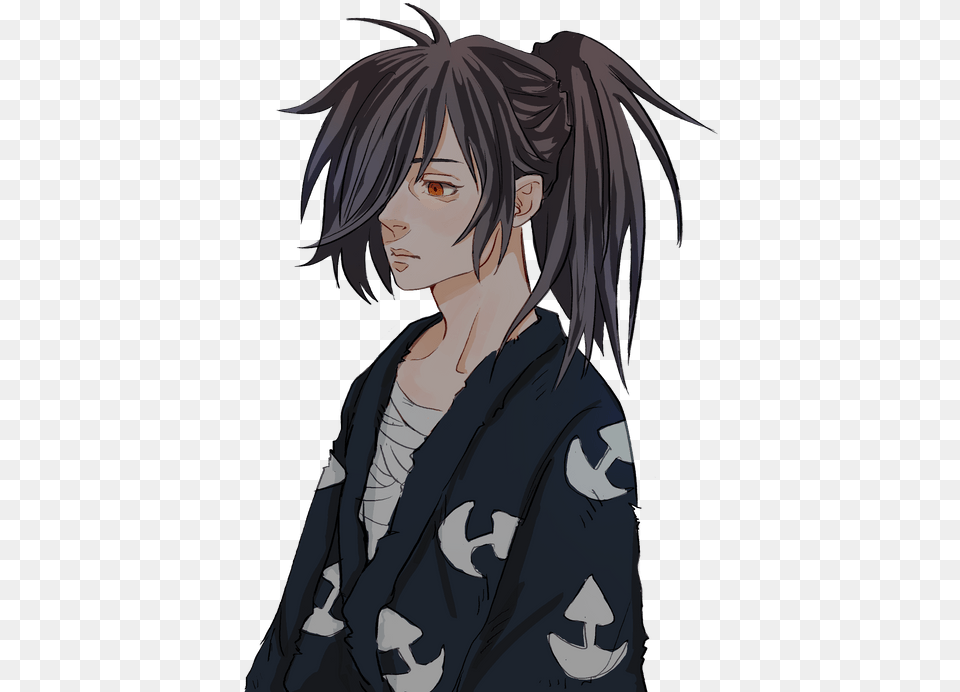 Dororo Hyakkimaru Sticker Punk Fashion, Adult, Publication, Person, Female Free Transparent Png