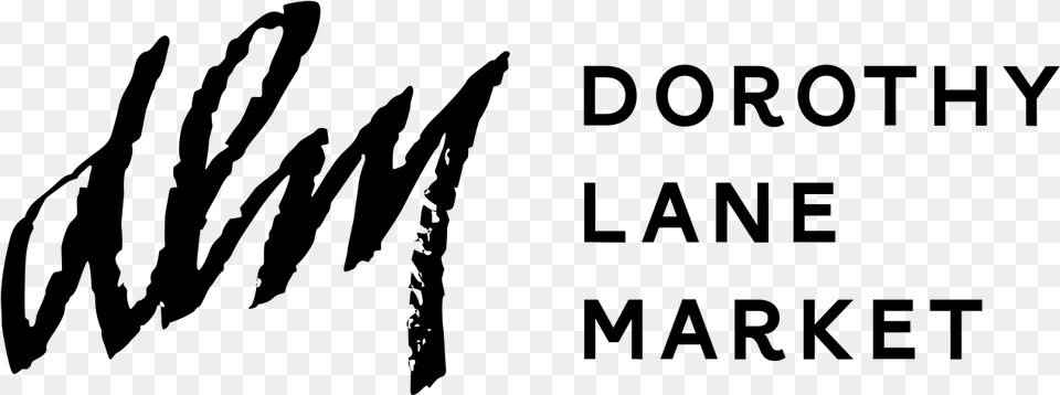 Dorothy Lane Market Logo, Gray Png