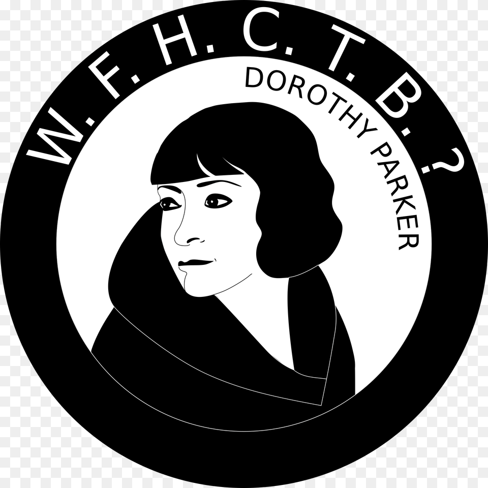 Dorothy Parker, Adult, Female, Logo, Person Free Png Download