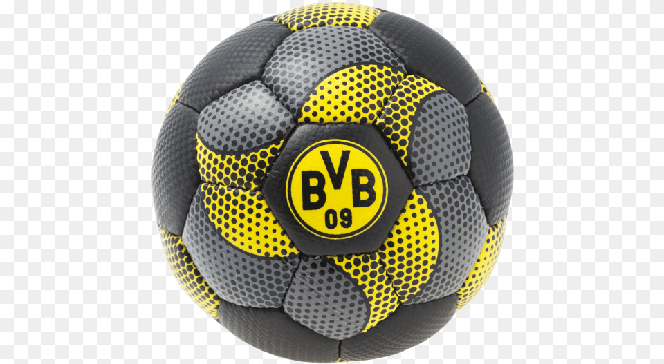 Dortmund Carbon Pattern Mini Football Ez Football, Ball, Soccer, Soccer Ball, Sport Free Transparent Png