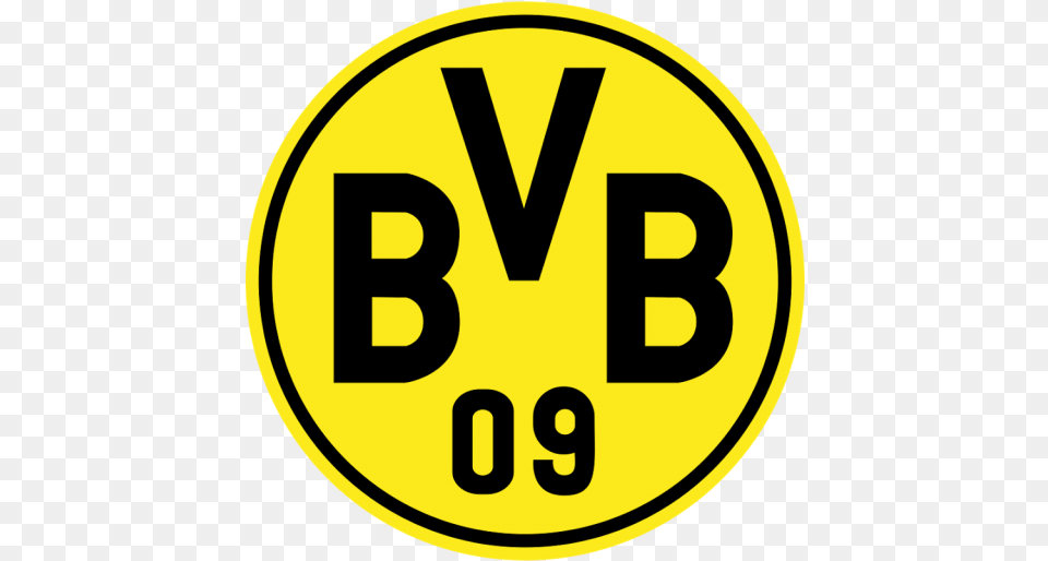 Dortmund Logo Circle, Symbol, Sign, Road Sign, Text Free Png Download
