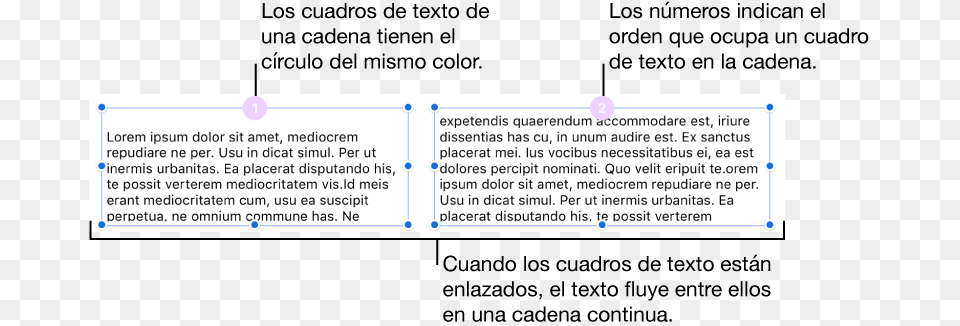 Dos Cuadros De Texto Con Crculos De Color Lila En Violet, Page, Text Free Png Download