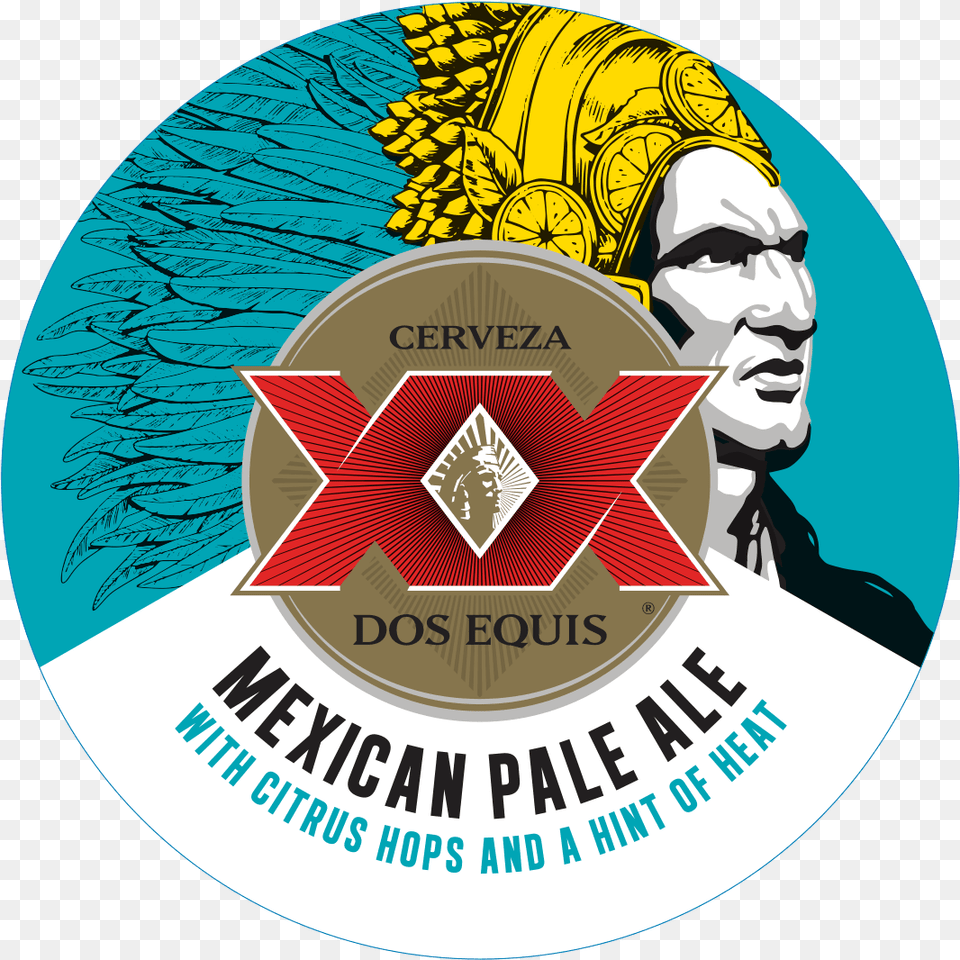 Dos Equis Mexican Pale Ale Logo Dos X Mexican Pale Ale, Face, Head, Person, Adult Free Transparent Png