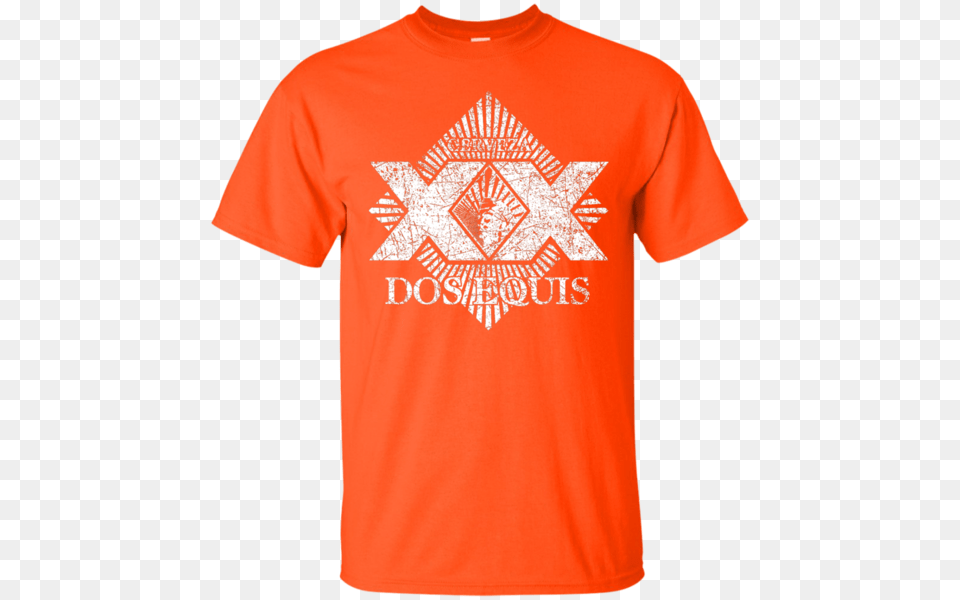 Dos Equis Xx Lager Beer T Shirt Custom Designed Worn Label Pattern, Clothing, T-shirt Free Png Download