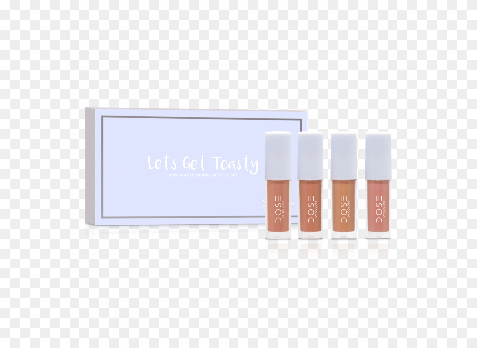 Dose Of Colors Holiday 2018 Let39s Get Toasty Mini Matte Glossy Wonderland Mini Lip Gloss Set Dose, Cosmetics, Lipstick Free Png