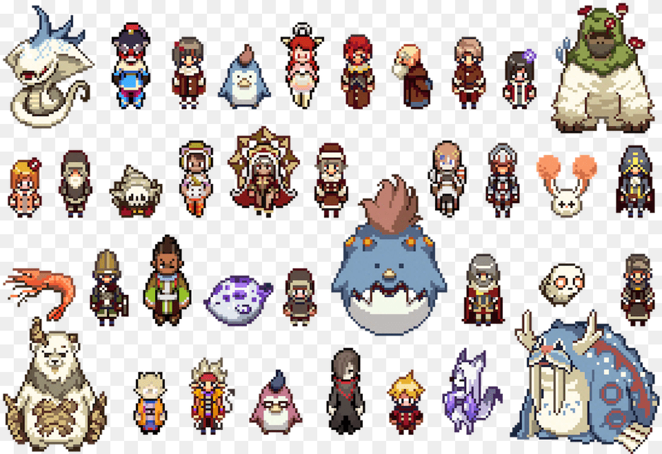 Dot Characters Am Setsuna Pixel Art, Baby, Person, Face, Head Png Image