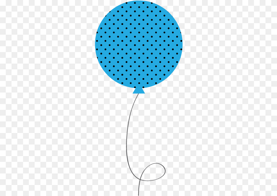 Dot Clipart Light Blue Polka Dot Balloon, Pattern Free Transparent Png
