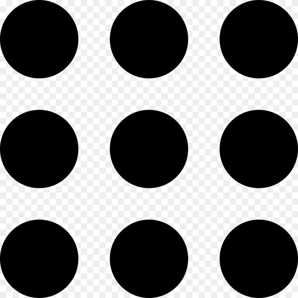 Dot Matrix Icon, Pattern, Polka Dot Free Png Download