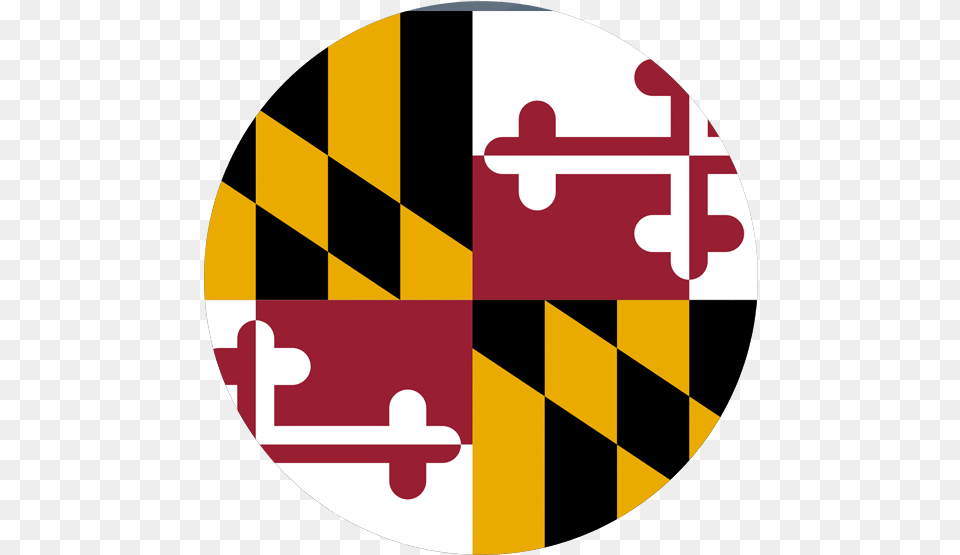 Dot Md Flag Maryland State Flag, Logo Free Png