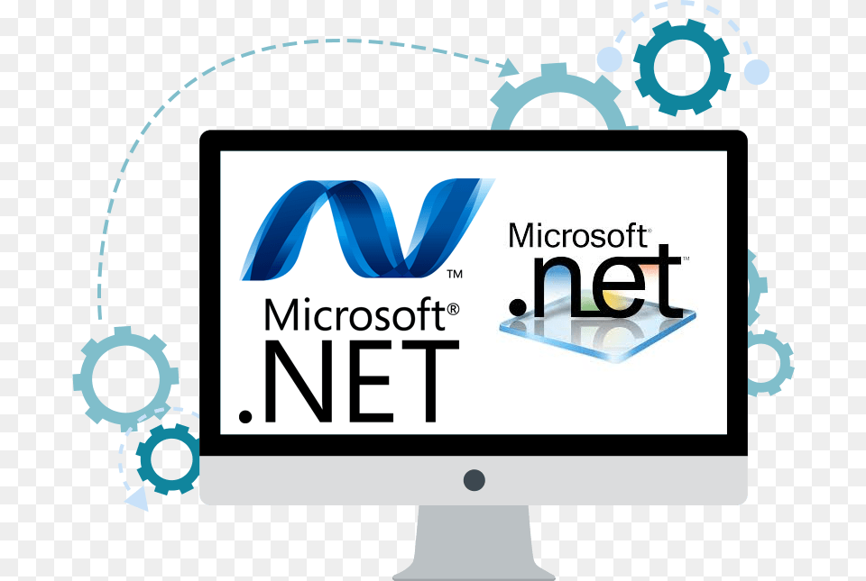 Dot Net Black And White Asp Net Development Services, Computer Hardware, Electronics, Hardware, Monitor Png Image