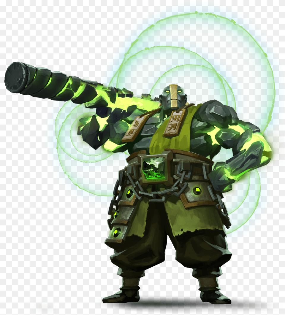 Dota 2 Earth Spirit, Cannon, Weapon, Person Free Transparent Png