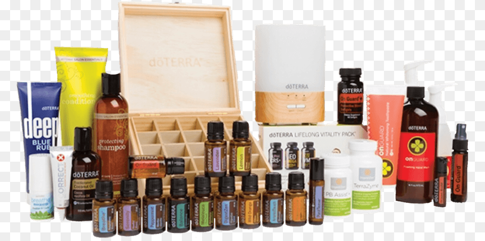 Doterra Natural Solutions Kit, Cabinet, Furniture, Medicine Chest, Bottle Free Png