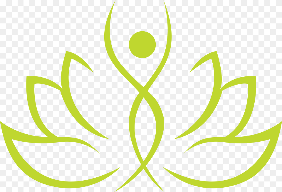 Doterra U2013 Victorious Ones Woman Silhouette In Lotus Flower, Art, Floral Design, Graphics, Green Free Transparent Png