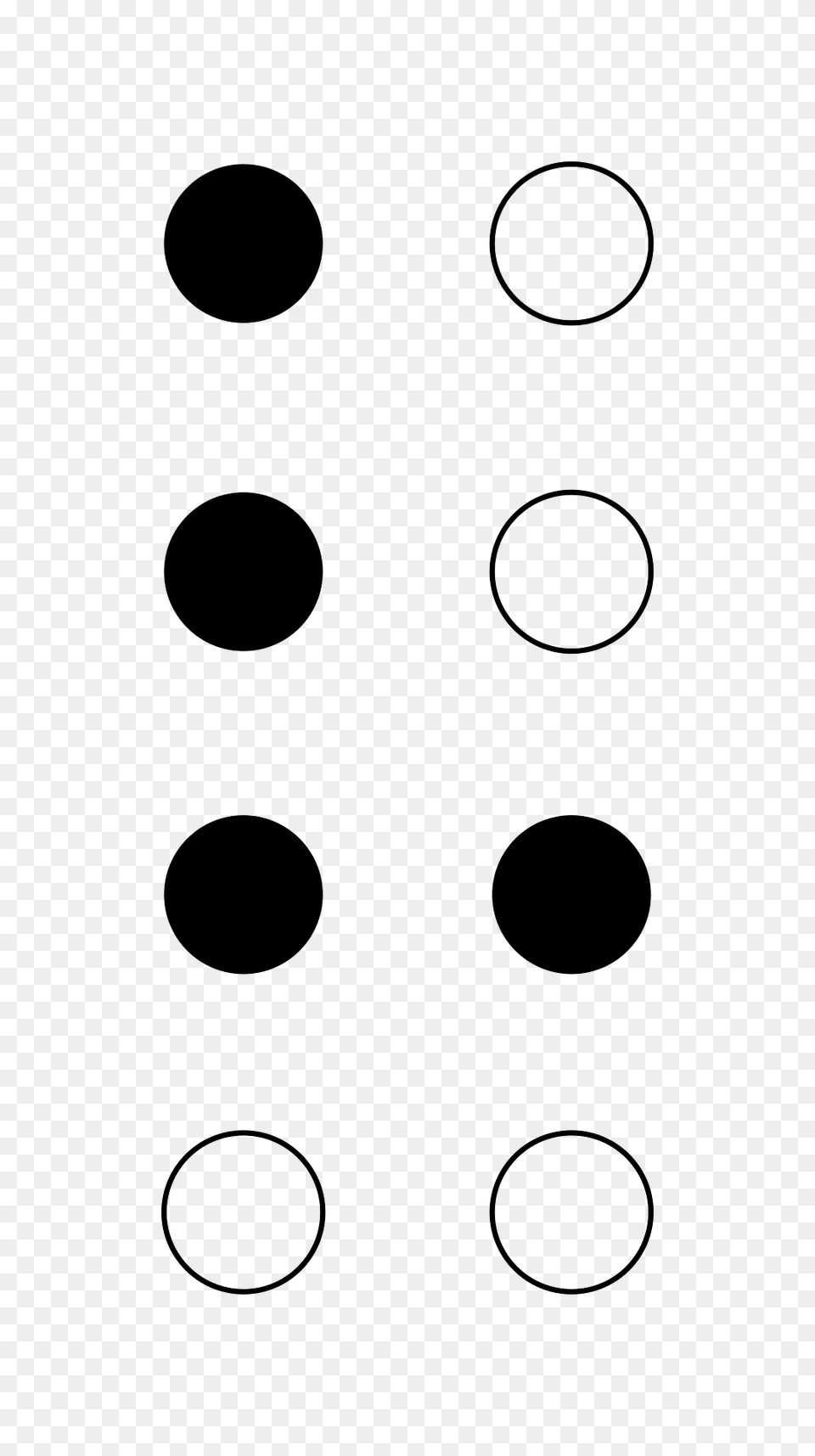 Dots 1236 Clipart, Hole Free Transparent Png