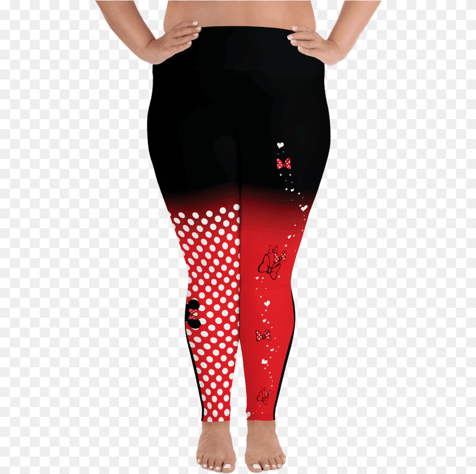 Dots Amp Bows Leggings, Clothing, Hosiery, Tights, Adult Free Transparent Png