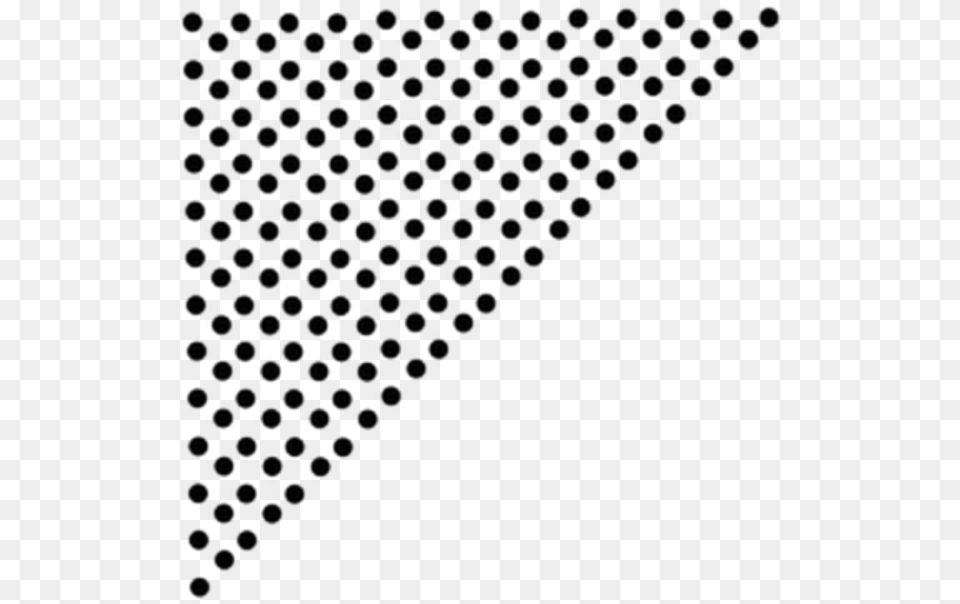 Dots Circles Triangle Overlay Aesthetic Memphis Dot, Gray Png Image