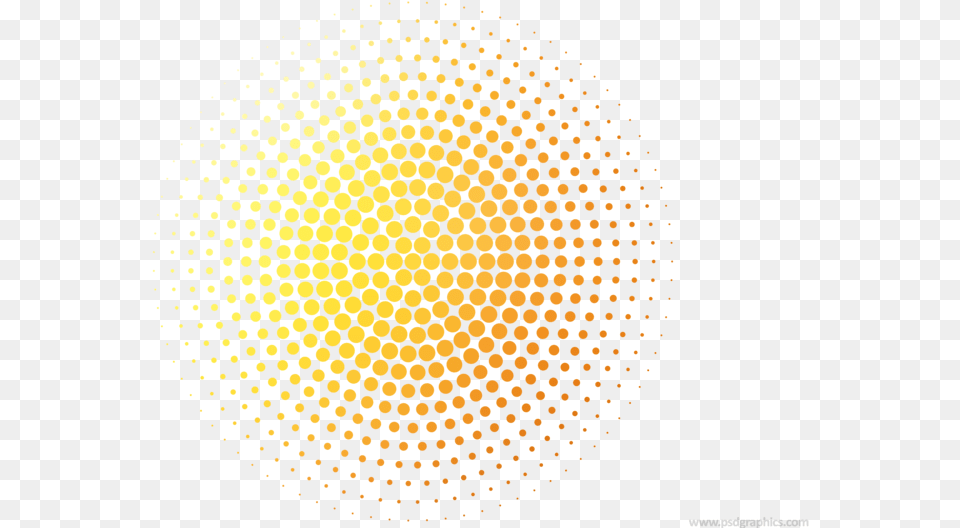 Dotted Decoration Circular Paving Pattern Design, Sphere, Food, Honey, Honeycomb Png Image