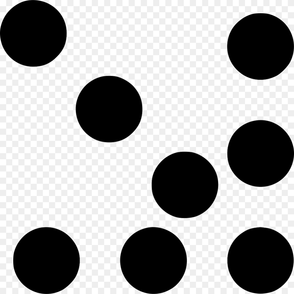 Dotted Down Right Circle, Pattern, Polka Dot Free Png Download