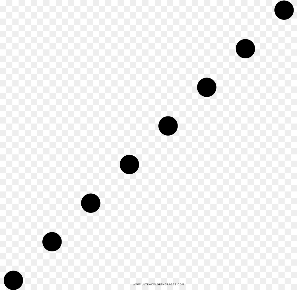 Dotted Line Coloring, Gray Free Transparent Png