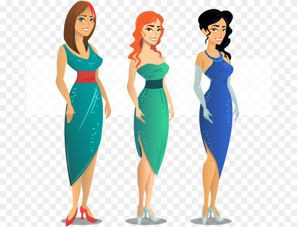 Doubkedown Casino Hostess Concepts, Adult, Person, Formal Wear, Woman Png Image