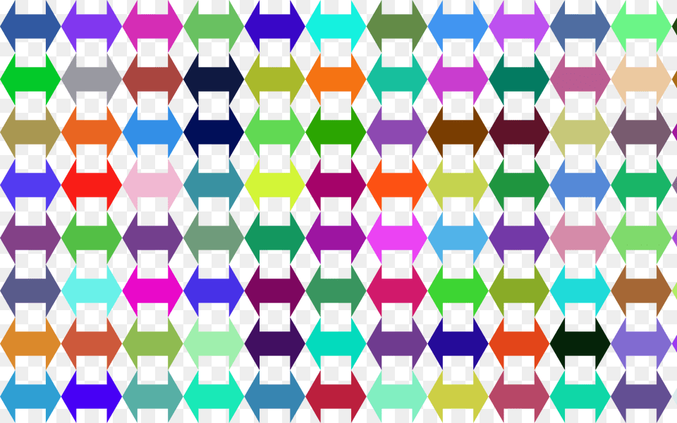 Double Arrows Pattern Prismatic Clip Arts Icon, Qr Code Free Transparent Png