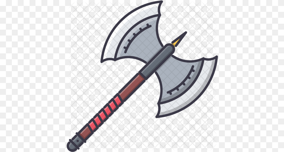 Double Axe Icon Pollaxe, Weapon, Device, Tool, Blade Free Transparent Png