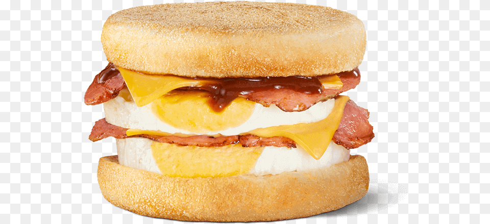 Double Bacon Amp Egg Hungry Jacks Breakfast, Burger, Food Free Png