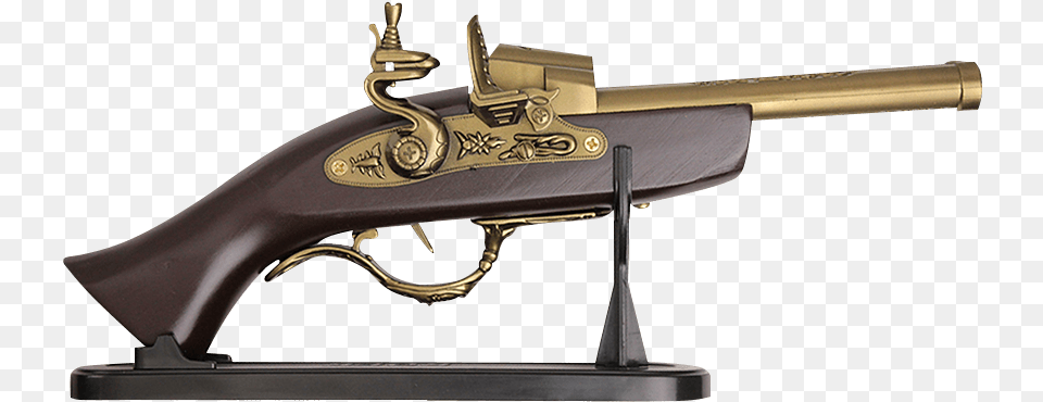 Double Barrel Flintlock Pistol Steampunk Pistols, Firearm, Gun, Handgun, Rifle Free Transparent Png