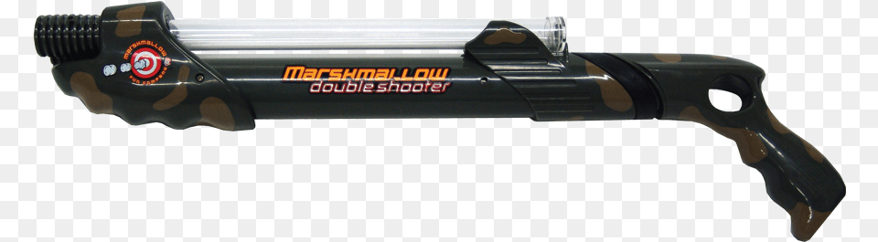 Double Barrel Shooter Marshmallow Fun Company, Gun, Shotgun, Weapon, Device Png