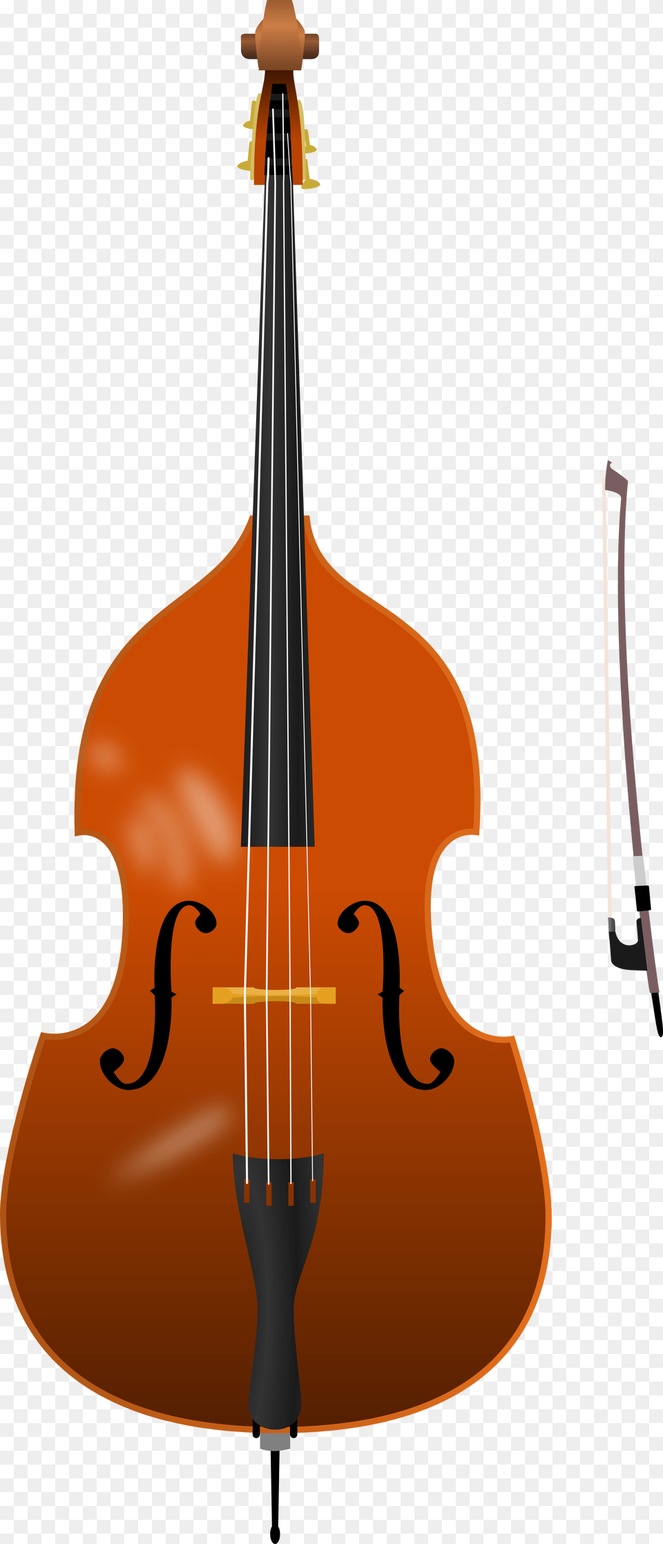 Double Bass Clipart, Cello, Musical Instrument Free Transparent Png