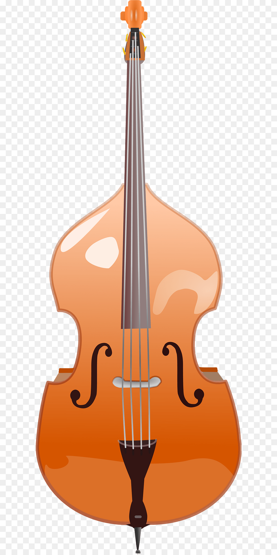Double Bass Clipart, Cello, Musical Instrument Png Image