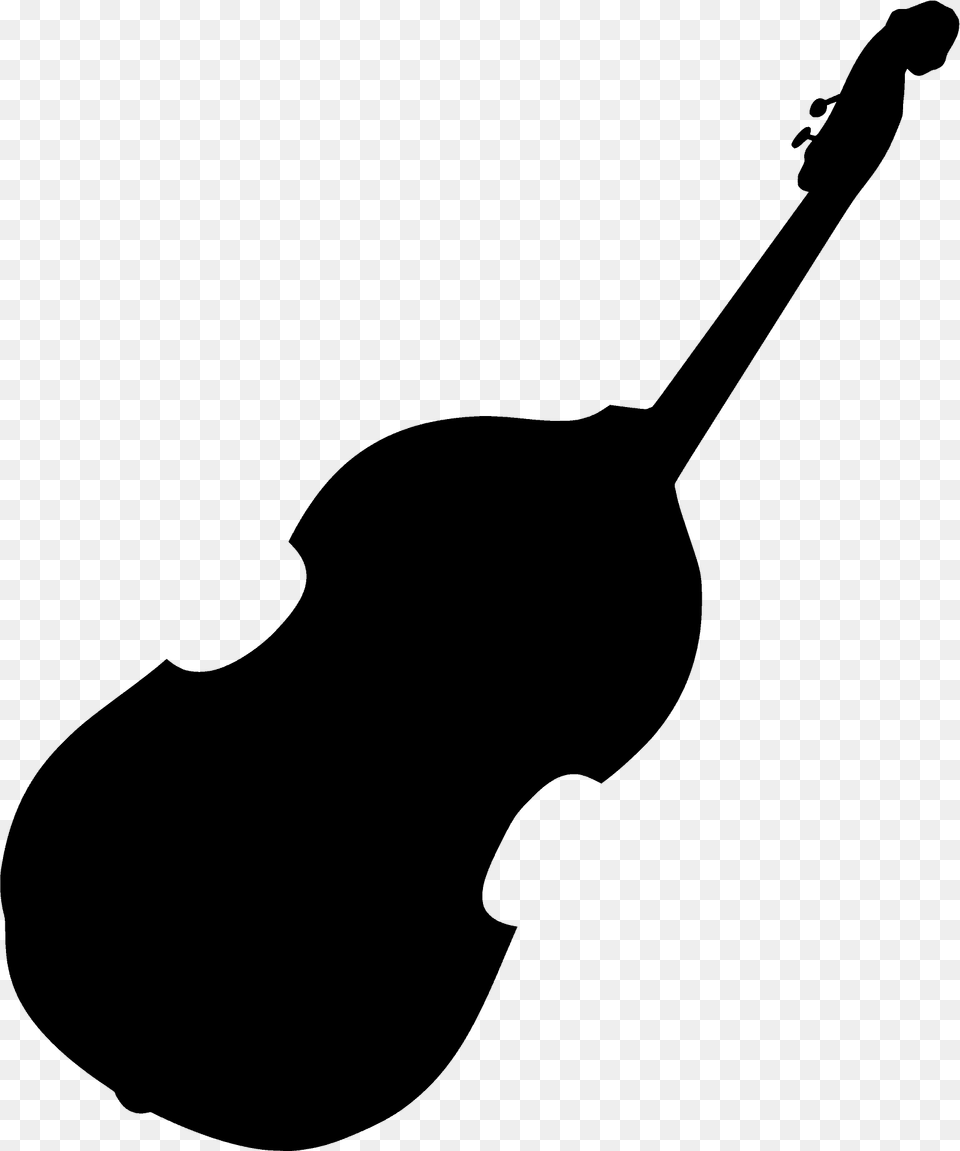 Double Bass Silhouette, Musical Instrument, Cello, Smoke Pipe Free Png Download
