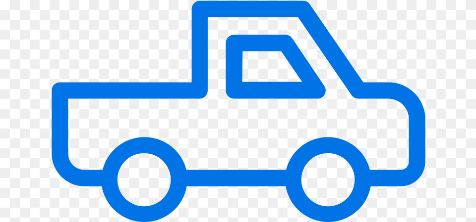 Double Cabin Car Icon Transparent Cartoons Delivery Icon, Vehicle, Truck, Transportation, Pickup Truck Free Png Download