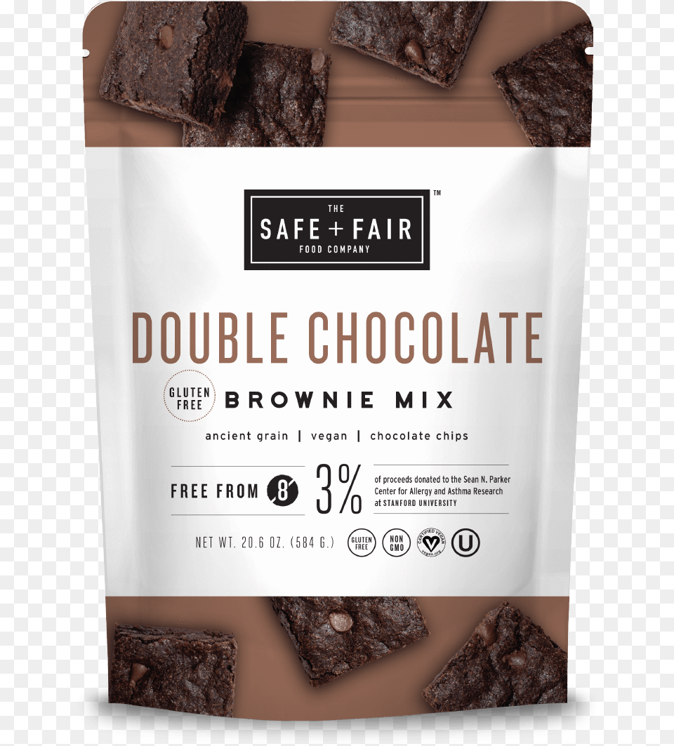 Double Chocolate Brownie Mix Chocolate, Cookie, Dessert, Food, Sweets Free Transparent Png