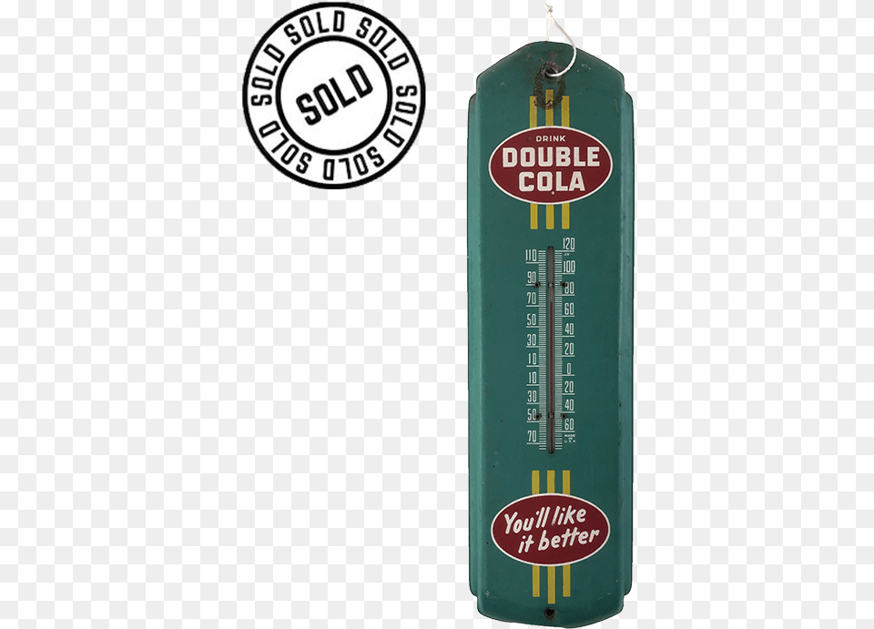 Double Cola Thermometer Cover Cylinder, Can, Tin Png