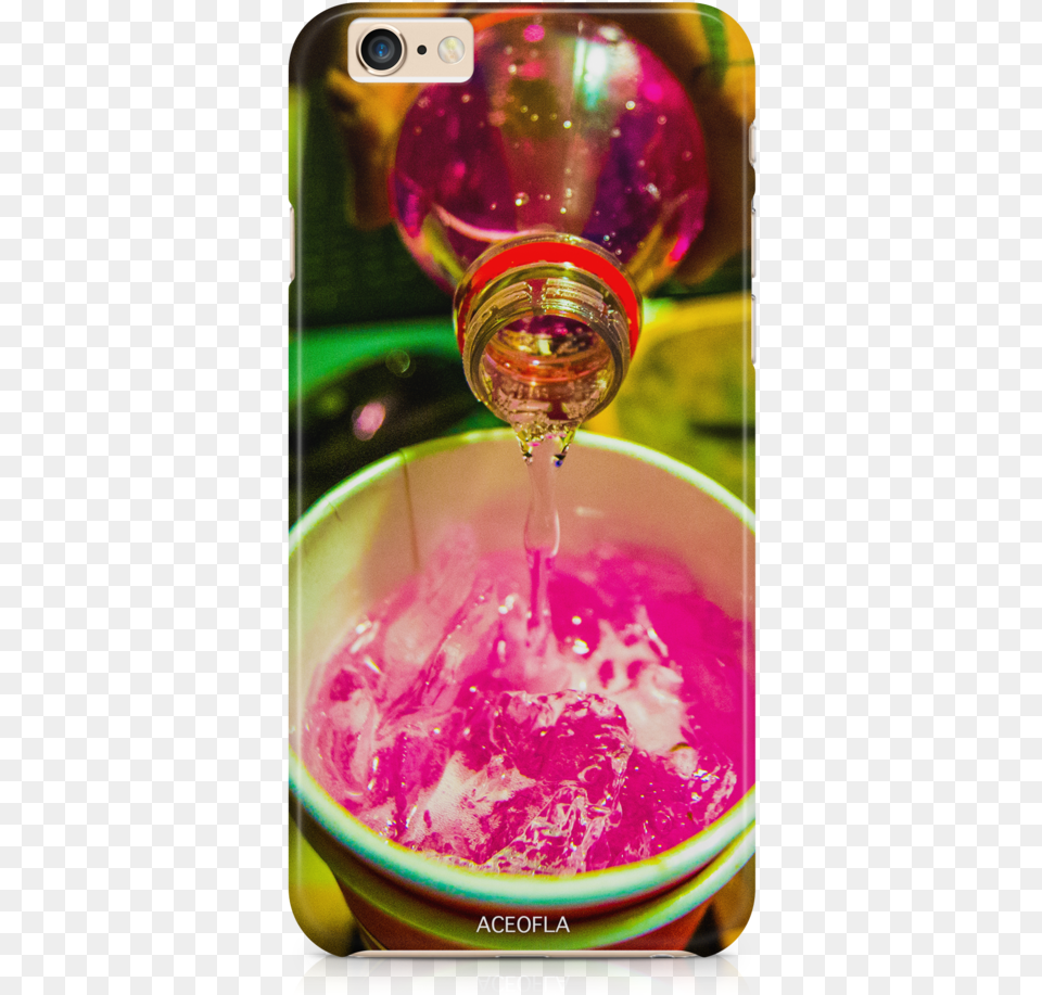 Double Cup Iphone Case Mobile Phone, Purple, Glass, Electronics, Mobile Phone Png Image
