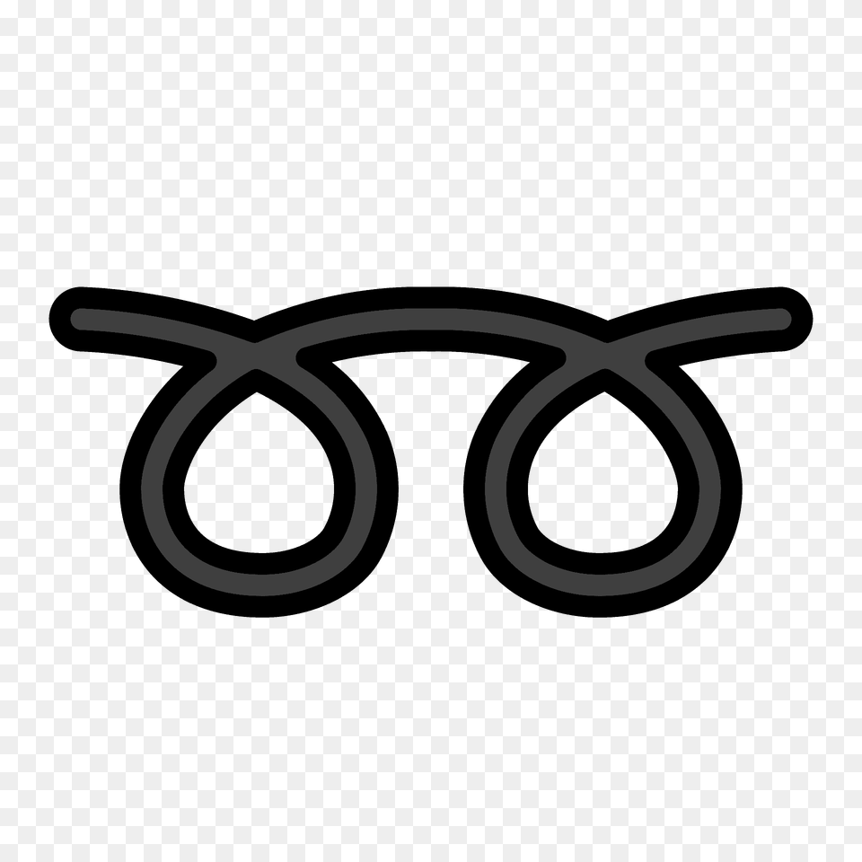 Double Curly Loop Emoji Clipart, Accessories, Glasses, Goggles, Smoke Pipe Free Png Download