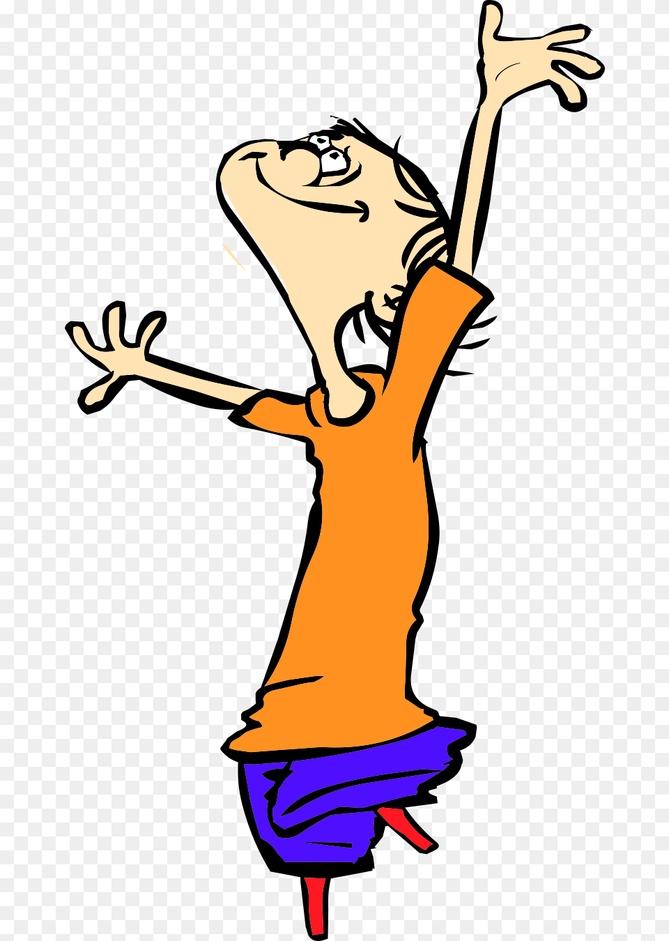 Double D Hatless From Quotlunchroom Rumblequot High Resolution, Dancing, Leisure Activities, Person, Cartoon Free Transparent Png