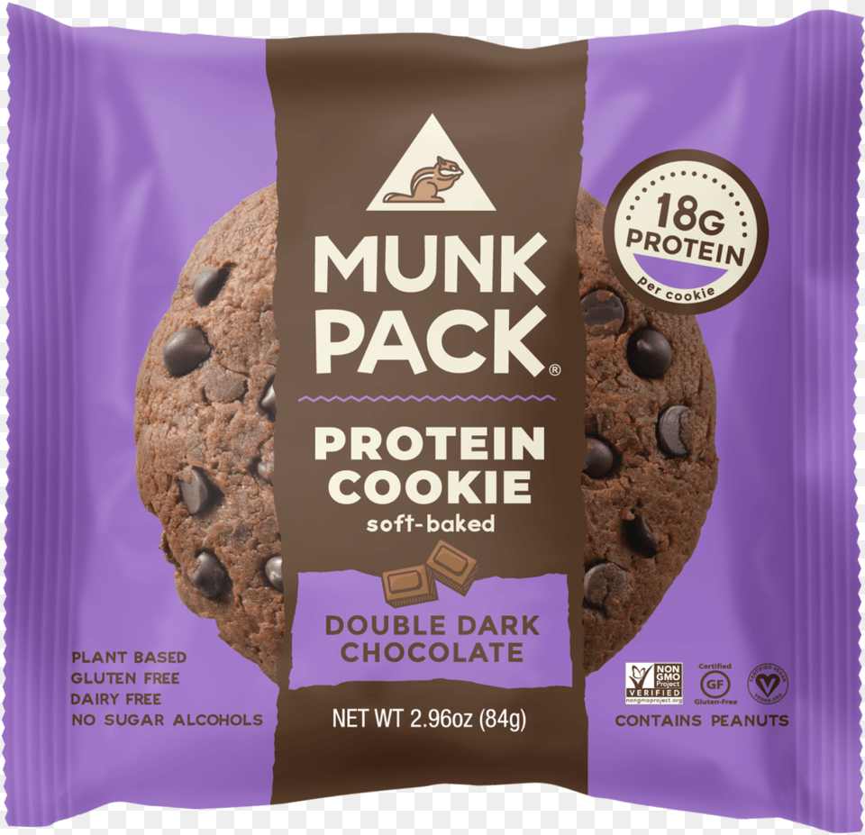 Double Dark Chocolate Protein Cookie, Food, Sweets, Dessert, Cocoa Free Png