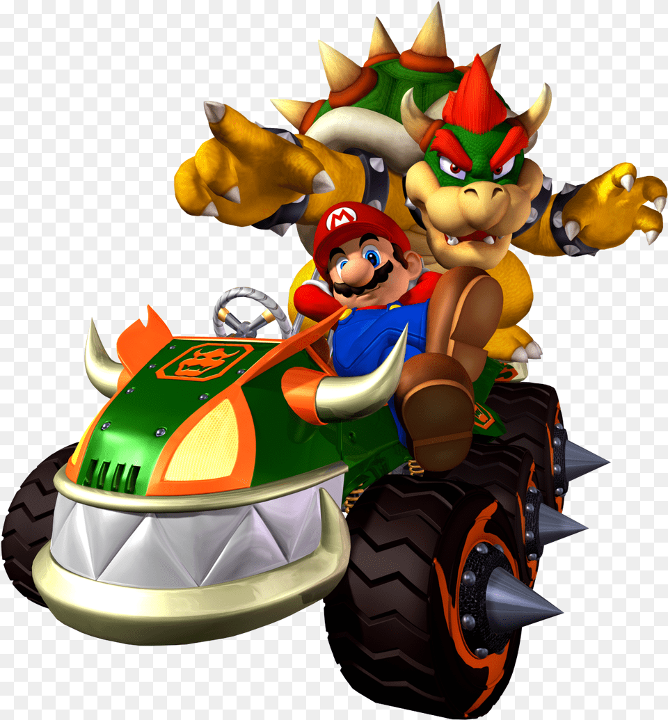 Double Dash Super Mario Bros, Kart, Transportation, Vehicle, Baby Free Png