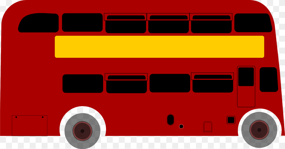 Double Deck Bus Clipart, Double Decker Bus, Tour Bus, Transportation, Vehicle Free Png Download