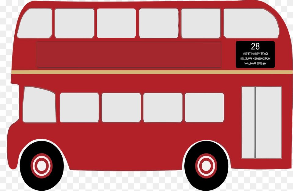 Double Decker Bus Clipart, Double Decker Bus, Tour Bus, Transportation, Vehicle Free Transparent Png