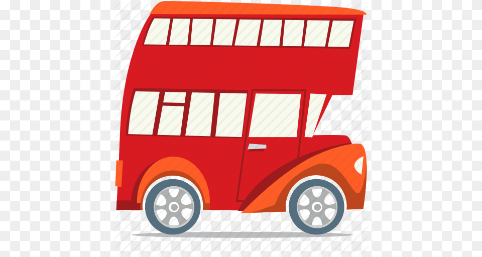 Double Decker Bus London Bus Transportation Icon, Vehicle, Double Decker Bus, Tour Bus, Moving Van Png Image