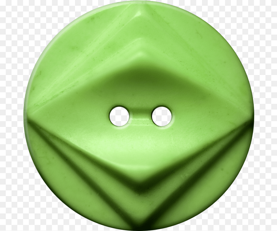 Double Diamond Motif Light Green Button, Accessories Free Transparent Png