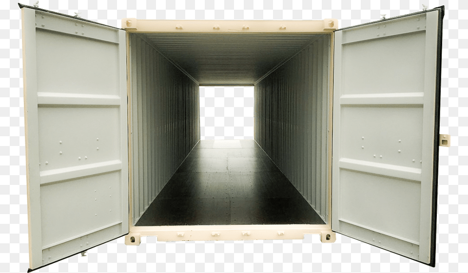 Double Door One Trip Shipping Solid, Shipping Container Png Image