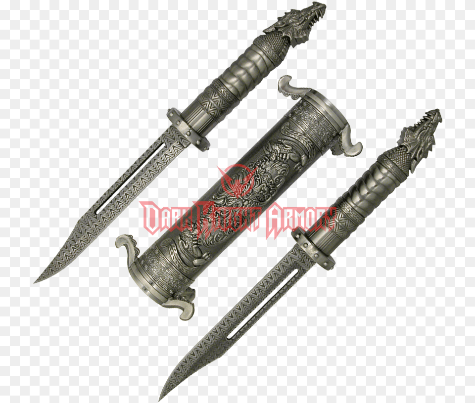 Double Dragon, Blade, Dagger, Knife, Weapon Free Png Download