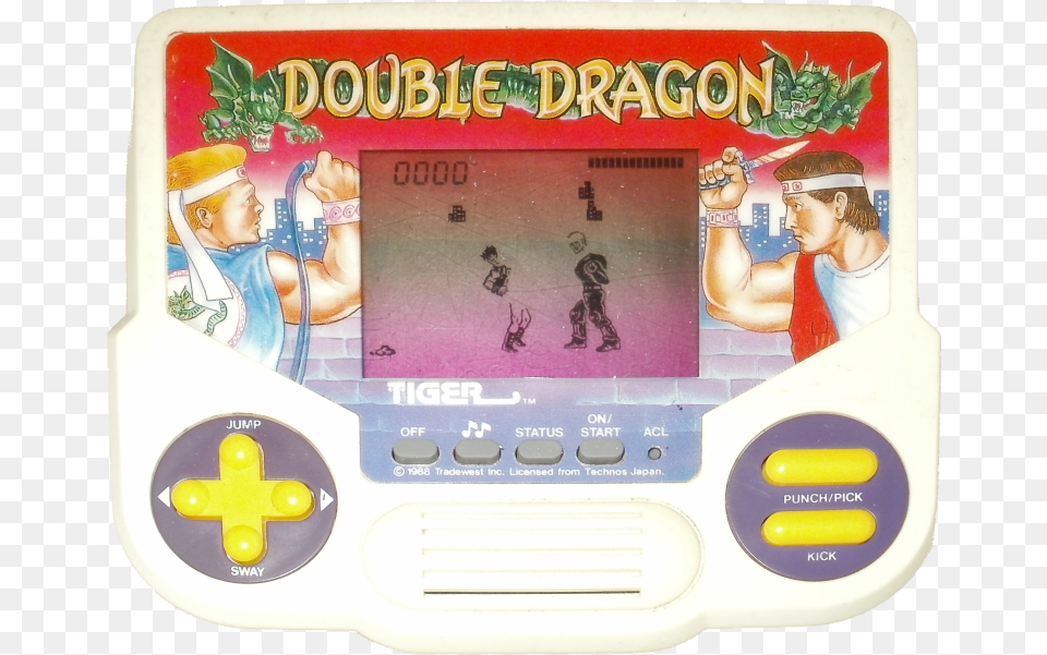 Double Dragon Lcd Handheld, Adult, Person, Man, Male Png Image