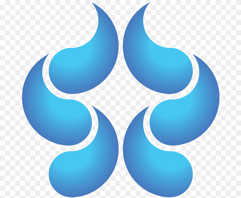 Double Falling Water Drops Cartoons, Nature, Night, Outdoors, Symbol Free Png Download