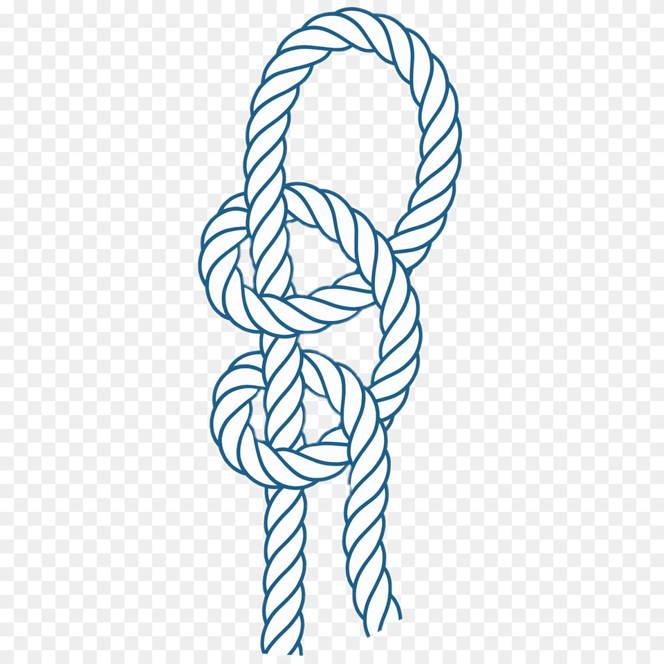 Double Half Hitches Knot, Person Free Png Download